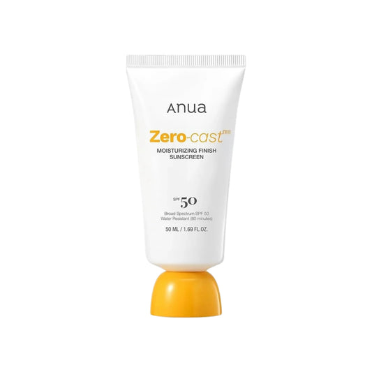 Anua - Zero-Cast Moisturizing Finish Sunscreen