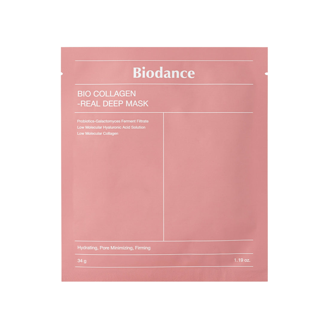 Biodance - Mascarilla profunda de biocolágeno 