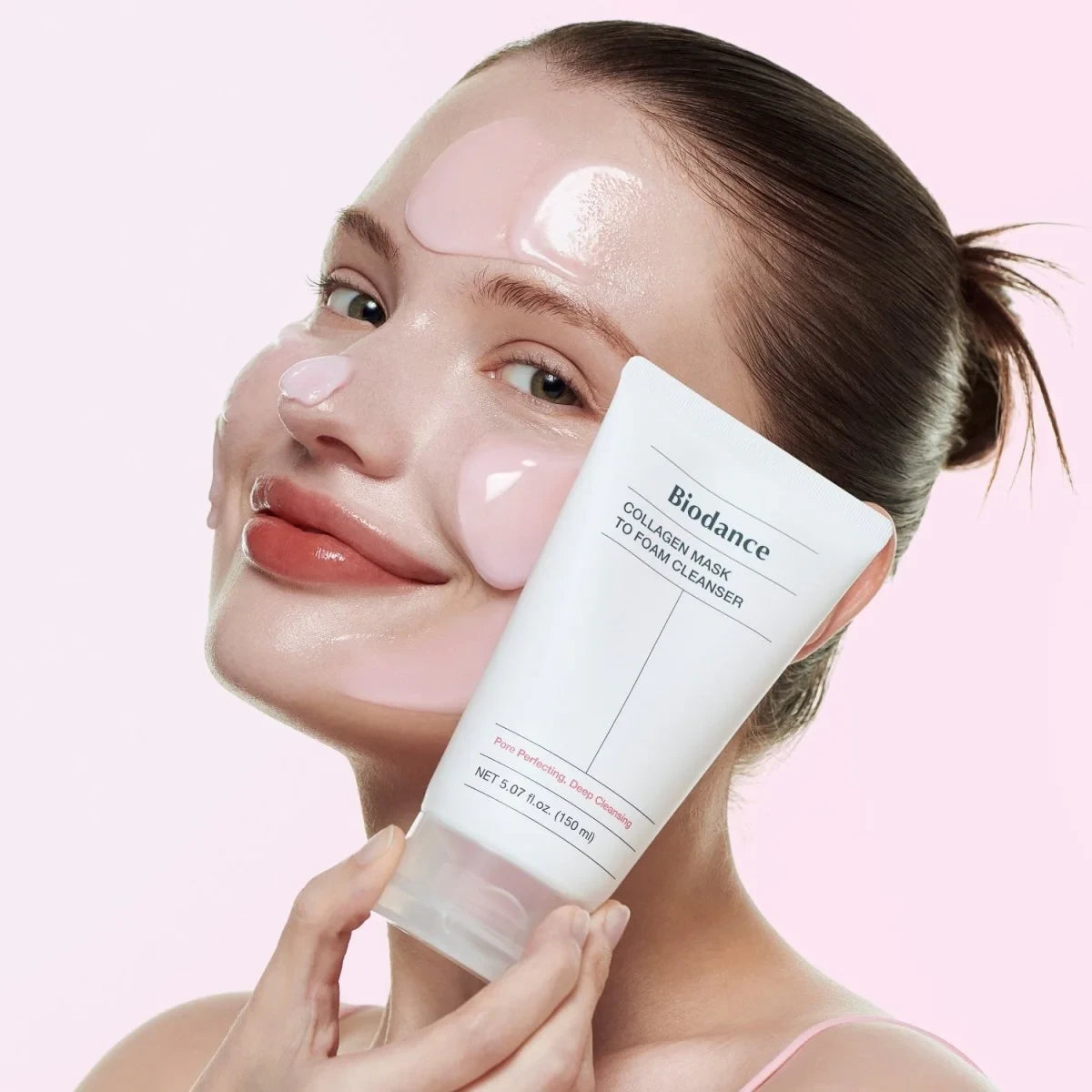 Biodance Collagen Mask To Foam — texture
