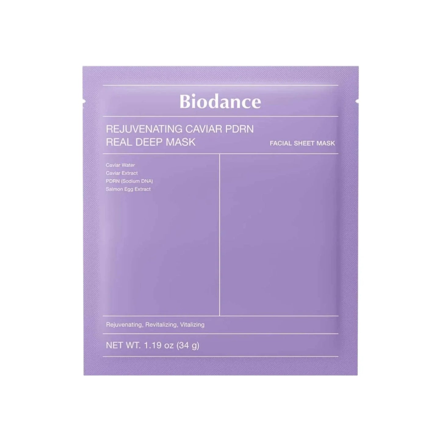 Biodance - Rejuvenating Caviar PDRN Real Deep Mask - Holy Skin