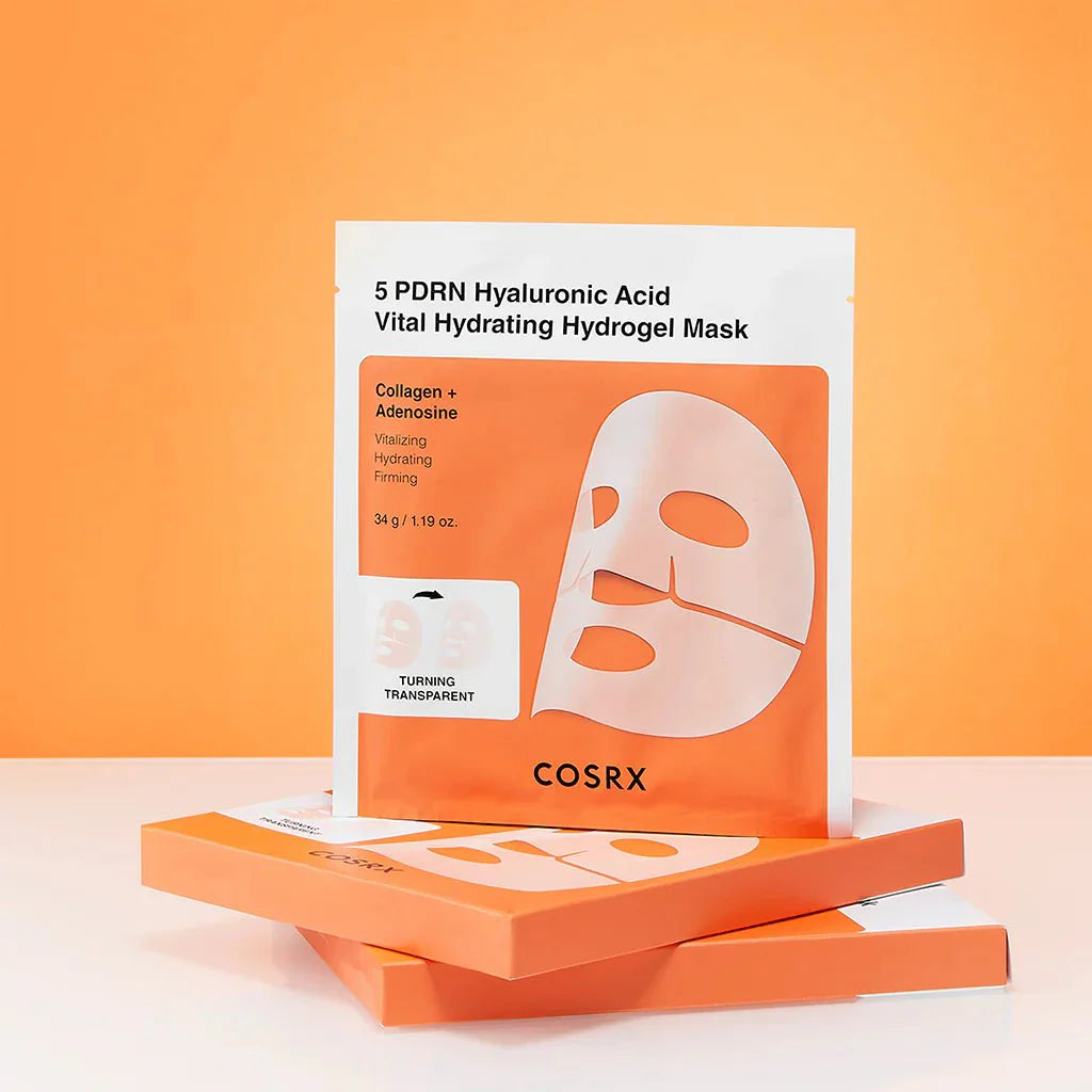 COSRX - 5 PDRN Hyaluronic Acid Vital Hydrating Hydrogel Mask