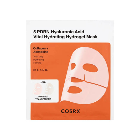 COSRX - 5 PDRN Hyaluronic Acid Vital Hydrating Hydrogel Mask