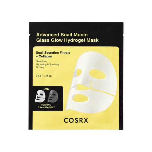 COSRX - Advanced Snail Mucin Glass Glow Hydrogel Mask