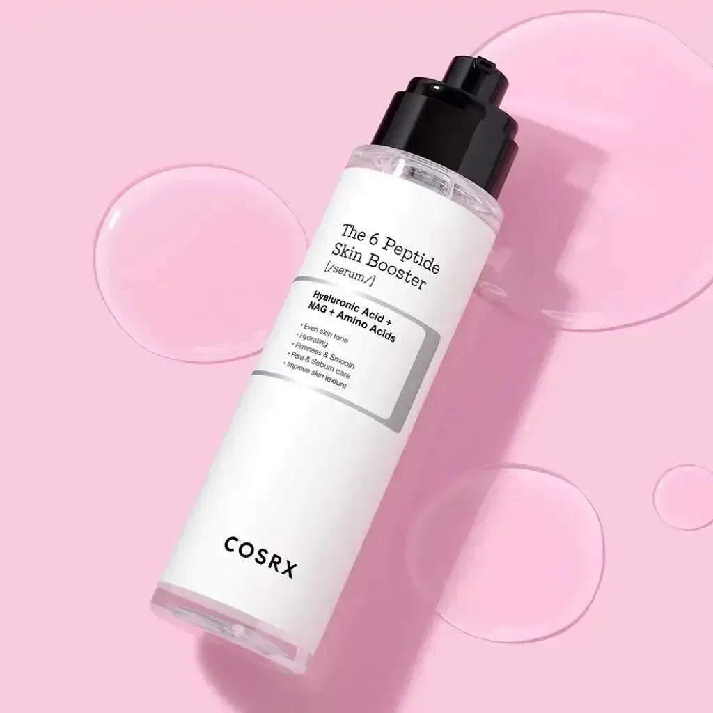 COSRX 6 Peptide Skin Booster Serum — packaging COSRX 6 Peptide Skin Booster Serum — packaging