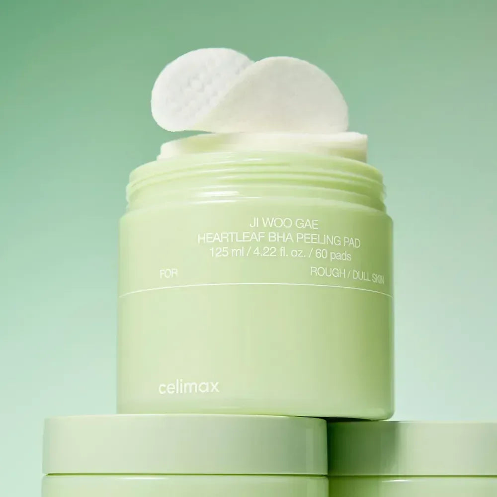 Celimax-Ji-Woo-Gae-Heartleaf-BHA-Peeling-Pad-2 - Holy Skin