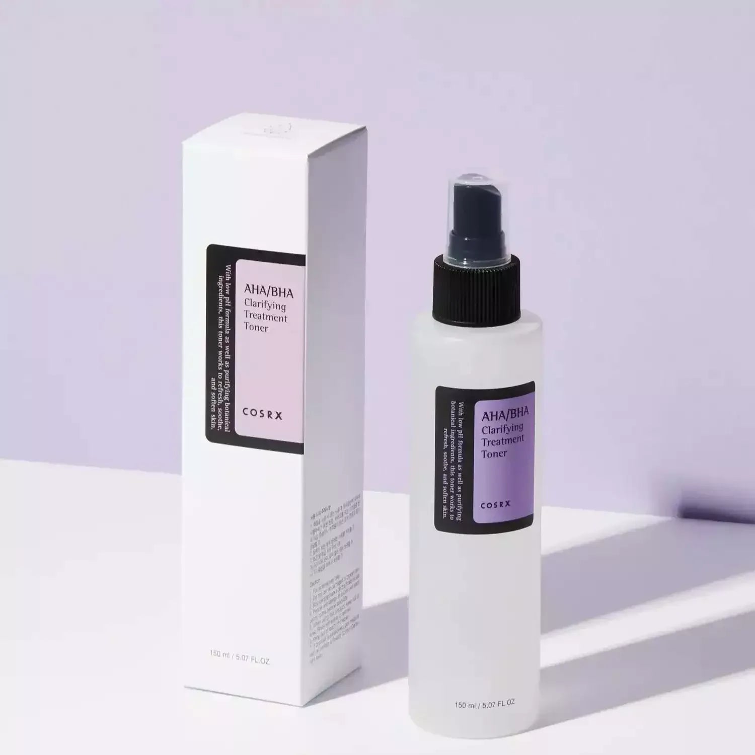 COSRX AHA/BHA Clarifying Treatment Toner — texture COSRX AHA/BHA Clarifying Treatment Toner — texture