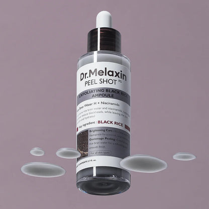 Dr.Melaxin - Peel Shot Exfoliating Black Rice Ampoule