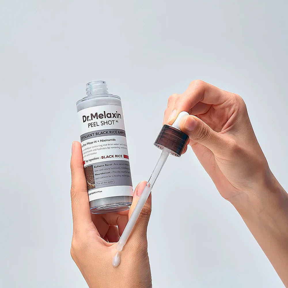 Dr.Melaxin - Peel Shot Exfoliating Black Rice Ampoule