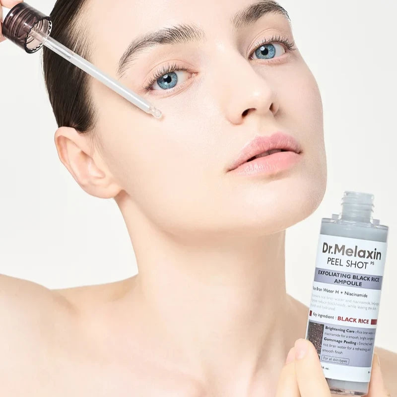 Dr.Melaxin - Peel Shot Exfoliating Black Rice Ampoule