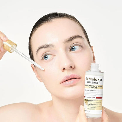 Dr.Melaxin - Peel Shot Exfoliating White Rice Ampoule