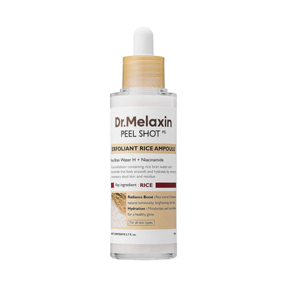 Dr.Melaxin - Peel Shot Exfoliating White Rice Ampoule