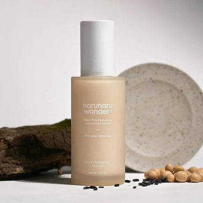 HaruHaru Wonder - Black Rice Hyaluronic Anti-wrinkle Serum - Holy Skin