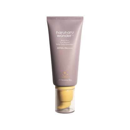 HaruHaru Wonder - Black Rice Pure Mineral Relief Daily Sunscreen