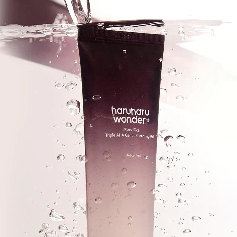 HaruHaru Wonder - Black Rice Triple AHA Gentle Cleansing Gel