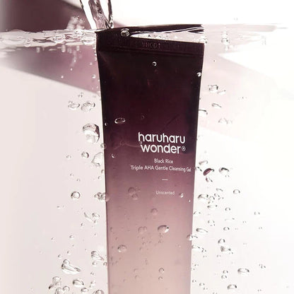 HaruHaru Wonder - Black Rice Triple AHA Gentle Cleansing Gel