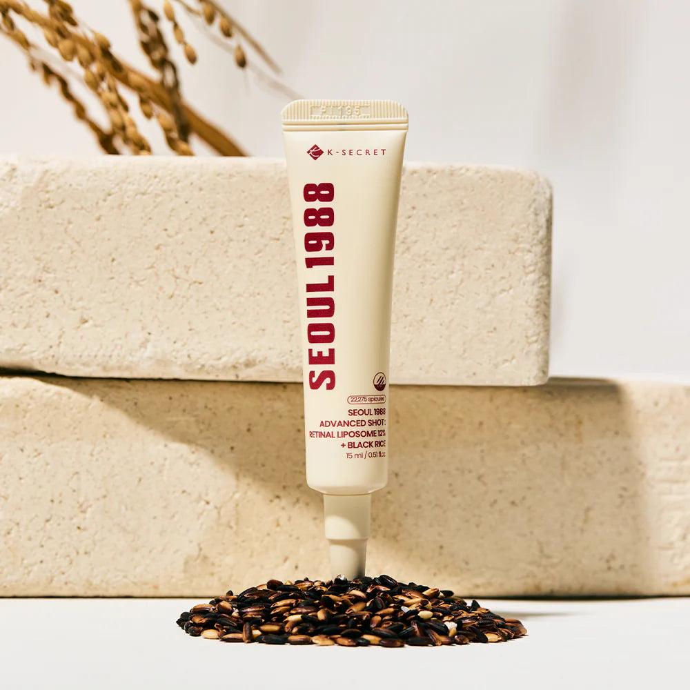 K-SECRET - SEOUL 1988 Advanced Shot : Retinal Liposome 12% + Black Rice