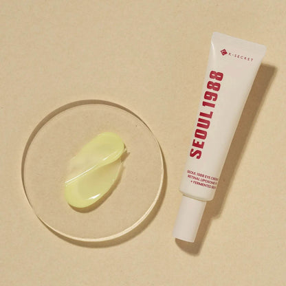 K-SECRET – SEOUL 1988 Eye Cream : Retinal Liposome 4% + Fermented Bean - Holy Skin