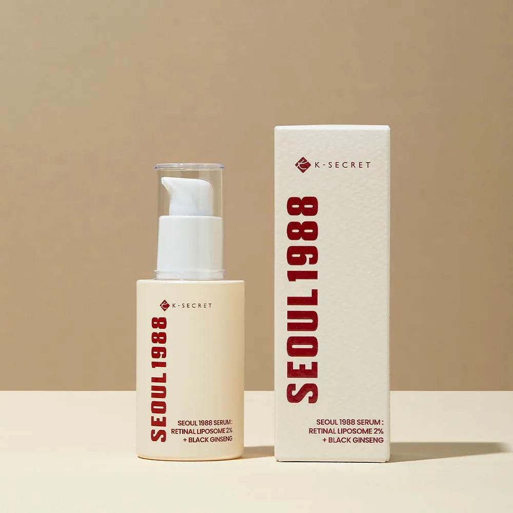 K-SECRET - SEOUL 1988 Serum : Retinal Liposome 2% + Black Ginseng - Holy Skin