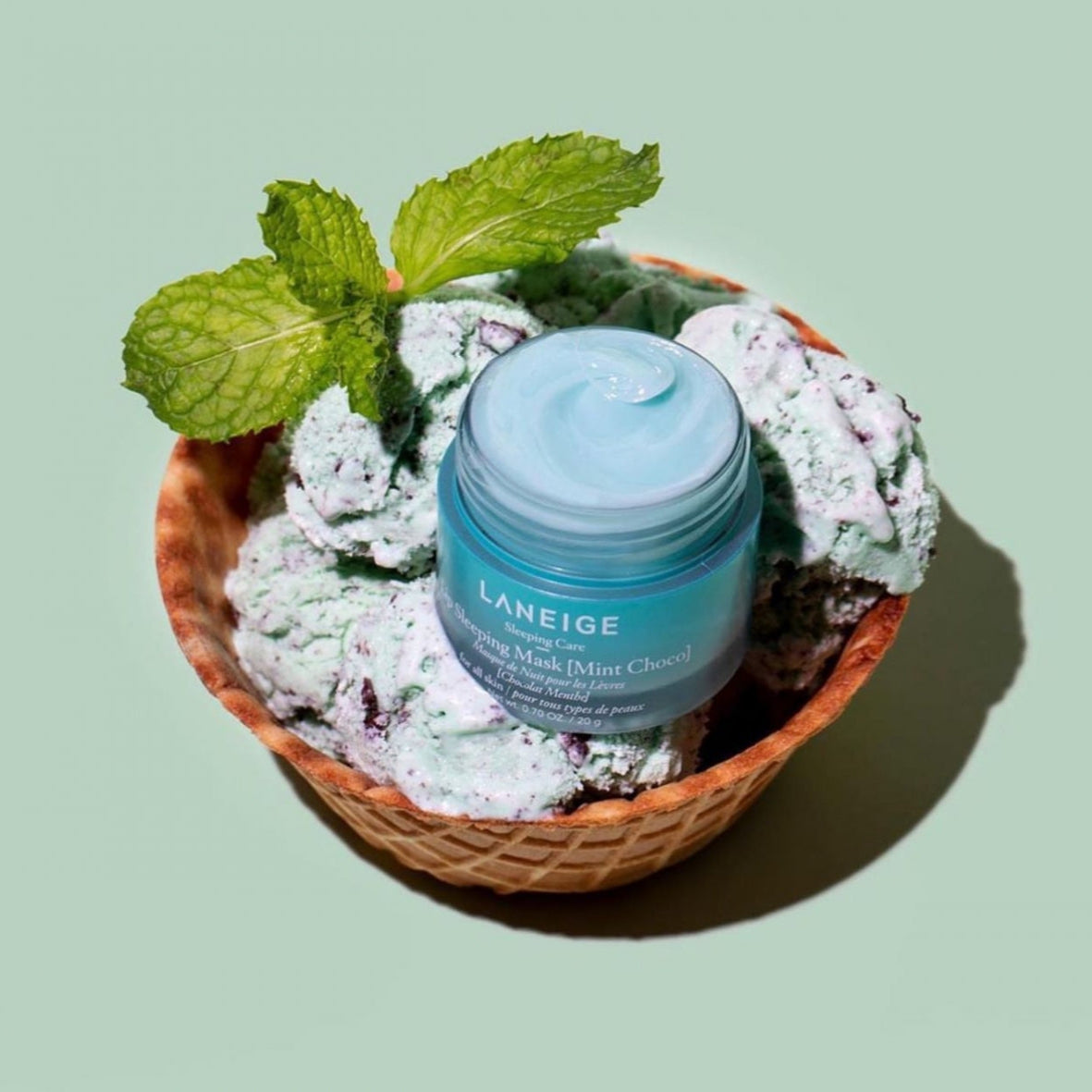 LANEIGE - Lip Sleeping Mask - Mint Choco