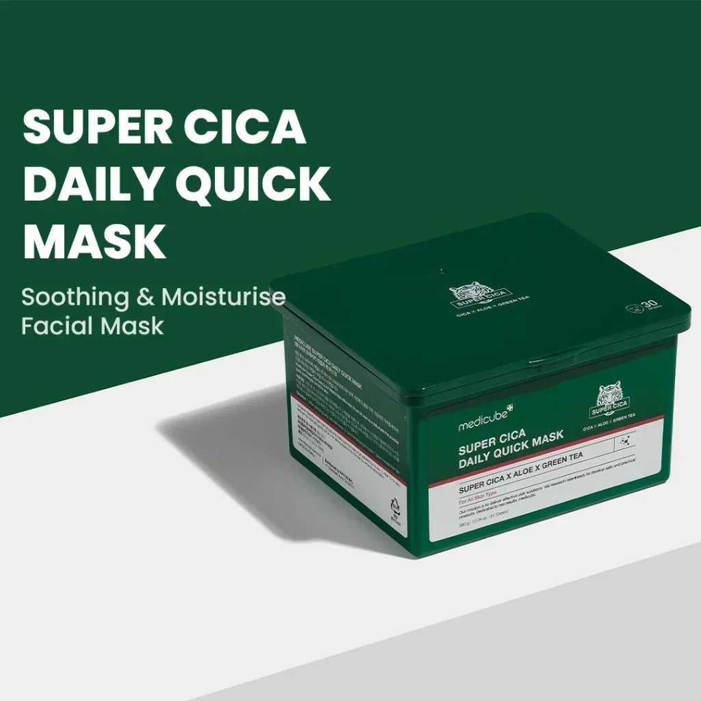 Medicube-Super-Cica-Daily-Quick-Mask-6 - Holy Skin