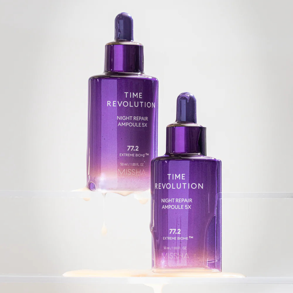 Missha - Time Revolution Night Repair Ampoule 5X