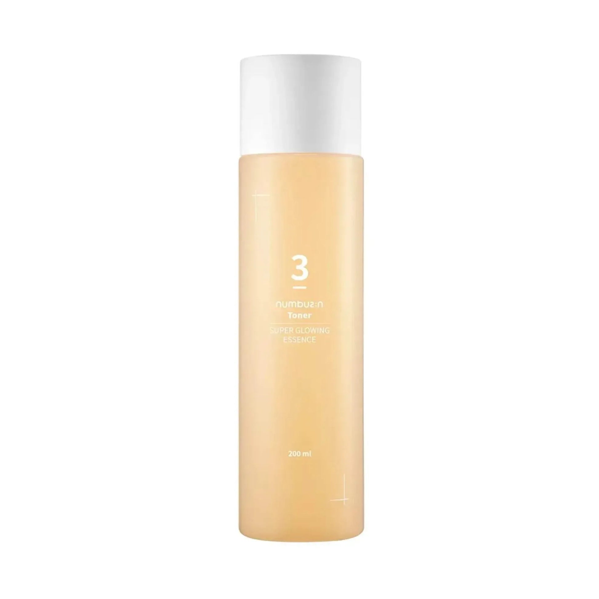 Numbuzin No.3 Super Glowing Essence Toner 200ml front product image