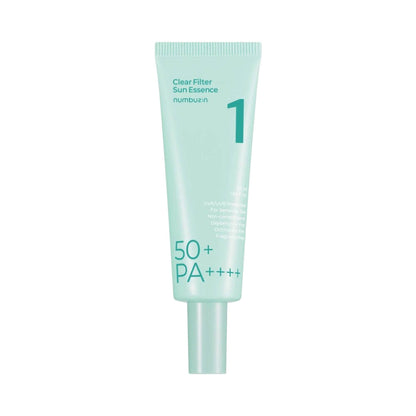 Numbuzin - No. 1 Clear Filter Sun Essence SPF 50+ PA ++++ - Holy Skin