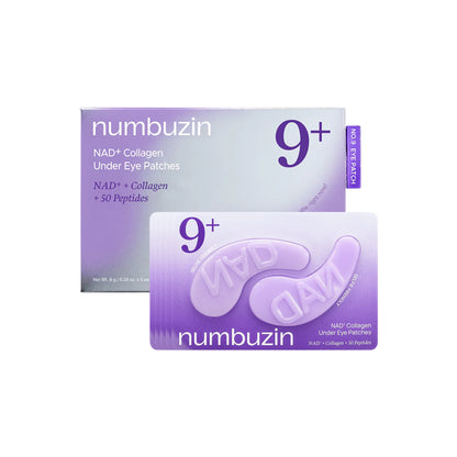 Numbuzin - No.9 NAD+ Collagen Under Eye Patches