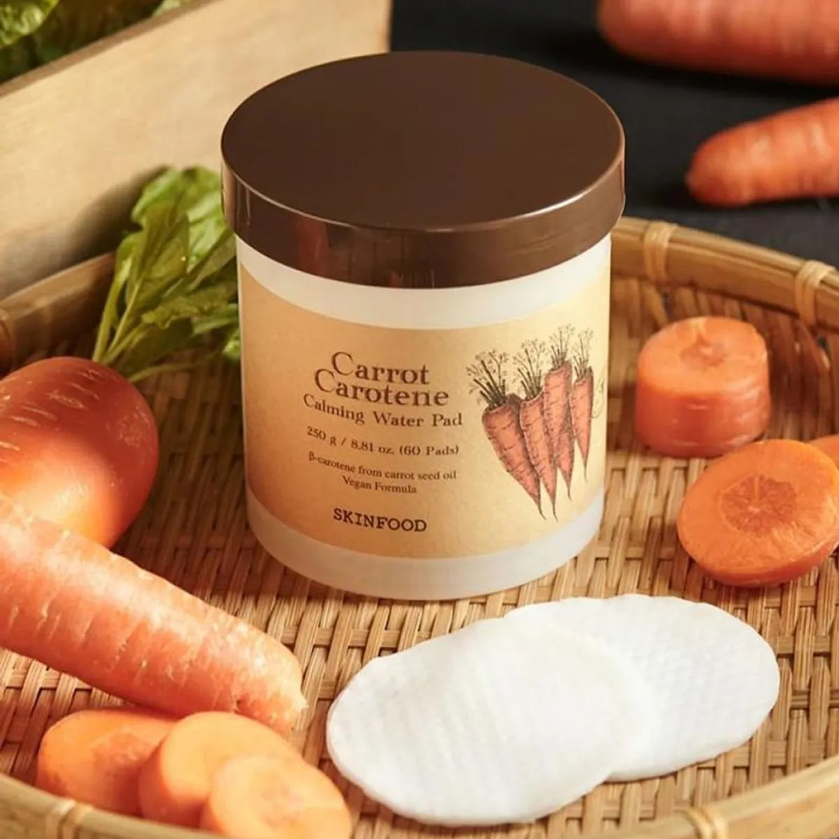 SKINFOOD - Carrot Carotene Calming Water Pad