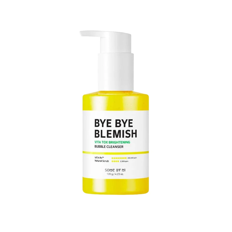 Some By Mi - Bye Bye Blemish Vita Tox Brightening Bubble Cleanser