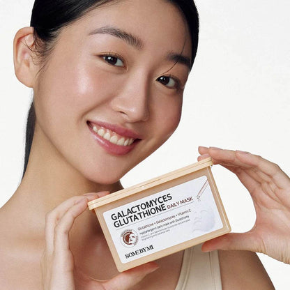 Some By Mi - Galactomyces Glutathione Daily Mask - Holy Skin