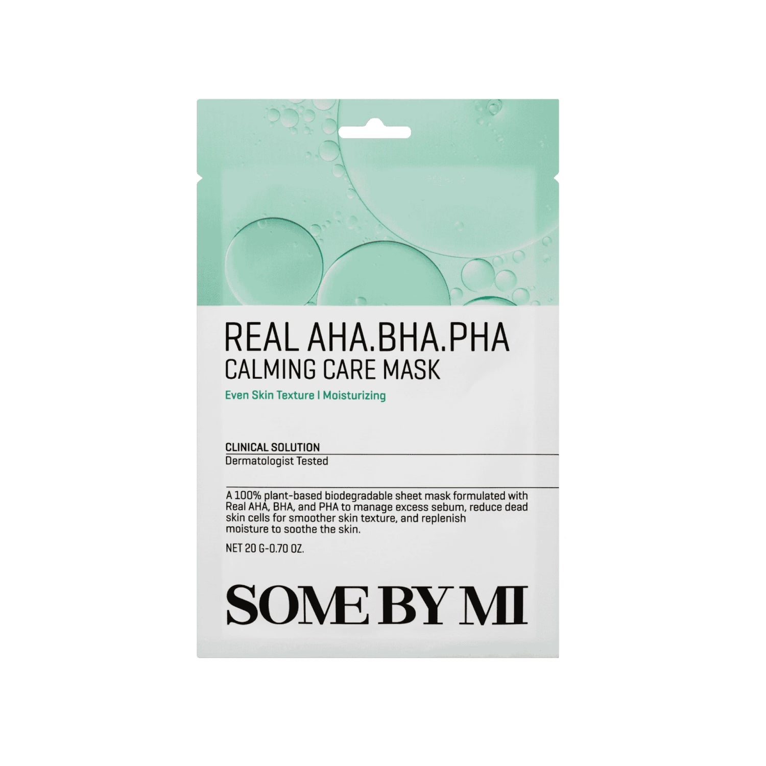 Some By Mi - Real AHA BHA PHA Calming Care Mask