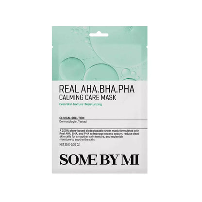 Cadeau – Some By Mi - Real Calming Care Mask (acides doux)