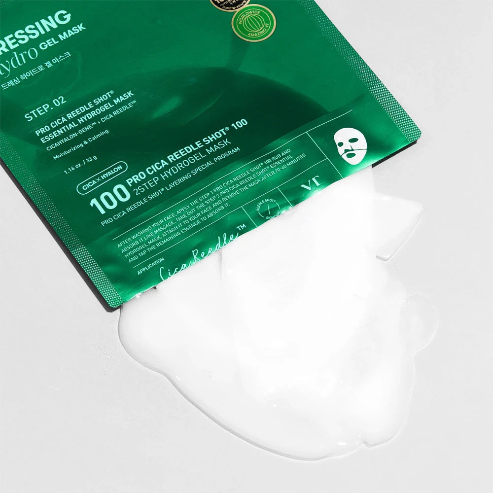 VT Cosmetics - Pro Cica Reedle Shot 100 2-Step Hydrogel Mask