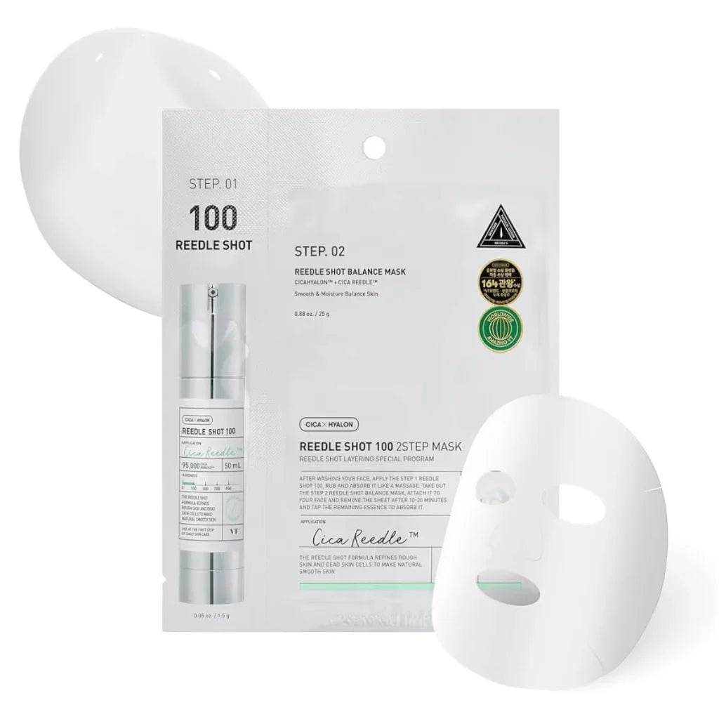 VT Cosmetics - Reedle Shot 100 2-Step Mask - Holy Skin