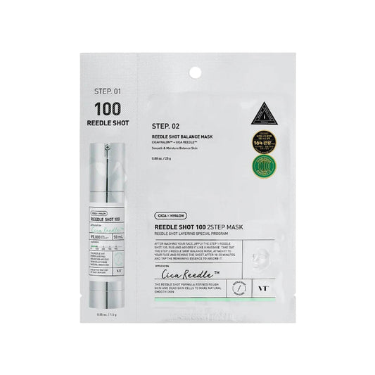 VT Cosmetics - Reedle Shot 100 2-Step Mask - Holy Skin
