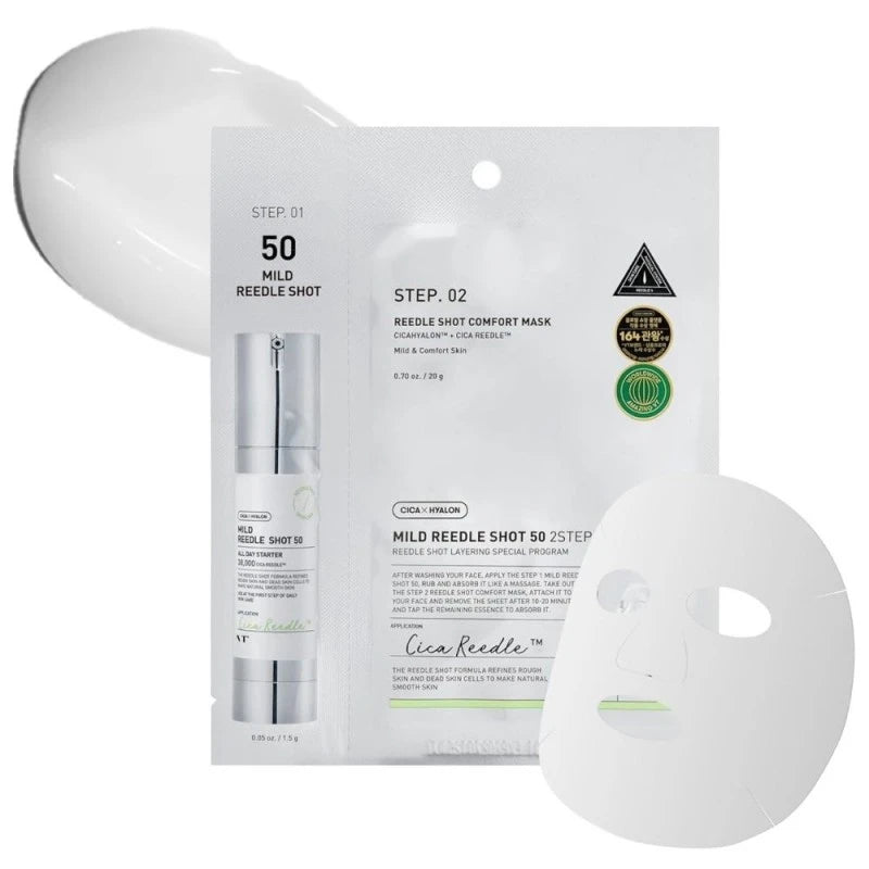 VT Cosmetics - Reedle Shot 100 2-Step Mask 
