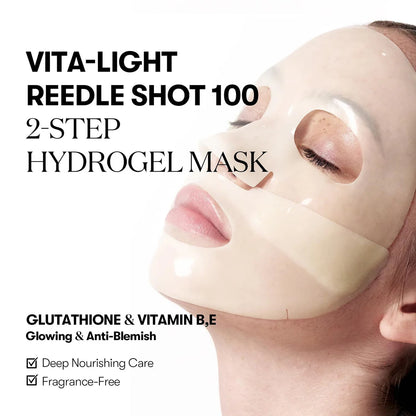 VT Cosmetics - Vita-light Reedle Shot 100 2-Step Hydrogel Mask