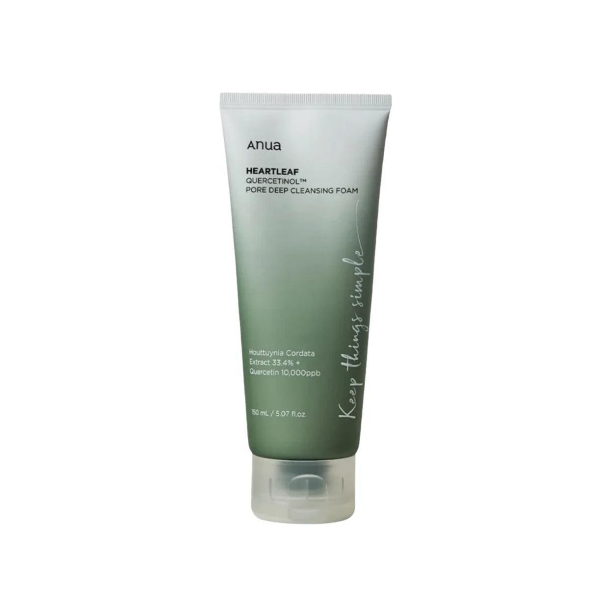 Anua - Heartleaf Quercetinol Pore Deep Cleansing Foam - Holy Skin