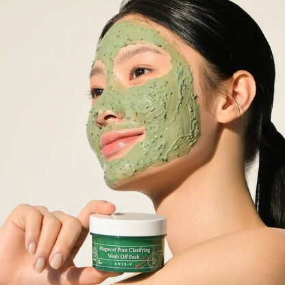 AXIS-Y - Mugwort Pore Clarifying Wash Off Pack - Holy Skin