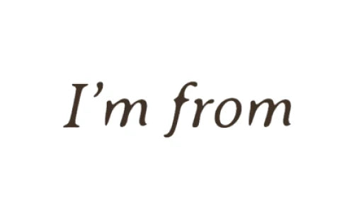 Logo de I'm From - skincare coréen à base d’ingrédients naturels traçables