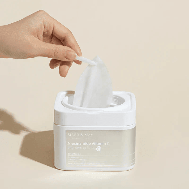 Mary&amp;May - Niacinamide Vitamin C Brightening Mask - Holy Skin