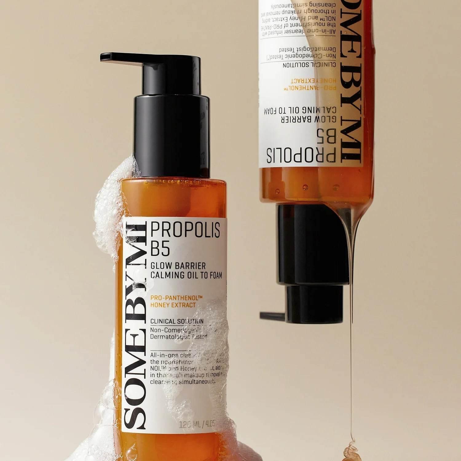 Some By Mi - Propolis B5 Glow Barrier Calming Oil to Foam - Holy Skin
