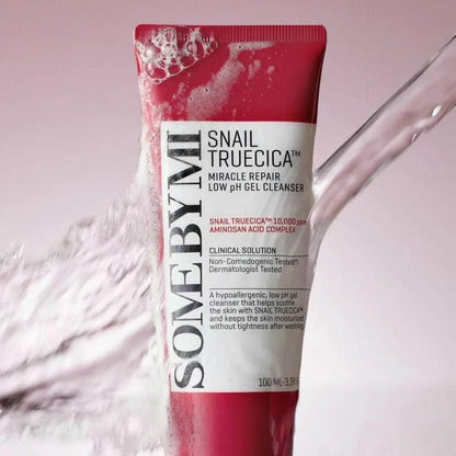 Some By Mi - Snail Truecica Miracle Repair Low pH Gel Cleanser - Holy Skin