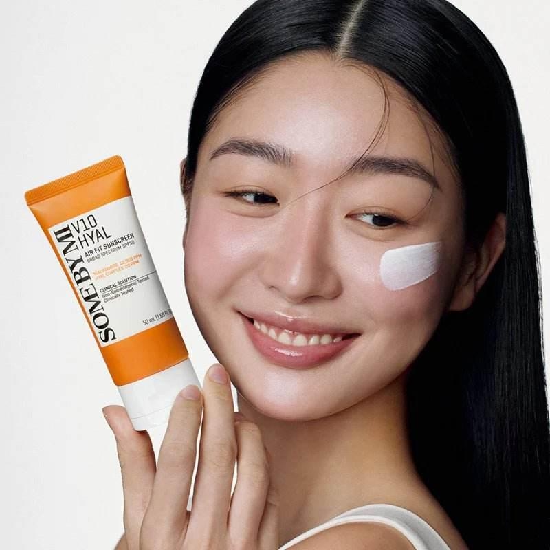 Some By Mi - V10 Hyal Airfit Sunscreen SPF50+ PA++++ - Holy Skin